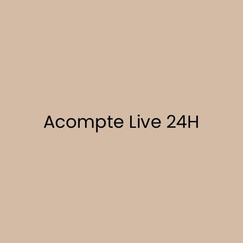 Acompte Journée 24H